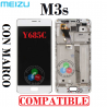 Meizu M3s Y685C - PANTALLA COMPATIBLE CON MARCO - BLANCO