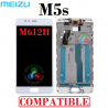 Meizu M5s M612H M612 - PANTALLA COMPATIBLE CON MARCO - BLANCO