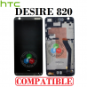 HTC 820 - PANTALLA COMPATIBLE CON MARCO - NEGRO