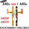 SAMSUNG A02s 2020 A025 A025F / A03s A037F - FLEX POWER ENCENDIDO + volumen