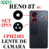 OPPO Reno 8T 4G CPH2481 - CRISTAL LENTE DE CAMARA 2PCS SET