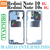XIAOMI REDMI NOTE 10 4G M2103K19G / REDMI NOTE 10s 4G M2101K7BG - MARCO INTERMEDIO - ORIGINAL - AZUL