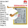 HUAWEI  P9 / p9 LITE / HONOR 8/ P8 LITE 2017 / P SMART / P10 LITE / P20 LITE / Y6 2018 / Y7 2018 - BATERÍA SERVICE PACK