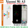 XIAOMI Mi A3 / MiA3 M1906F9SH / M1906F9SI - PANTALLA SERVICE PACK MARCO NEGRO