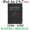 iPad Air 2 9.7" 2014 / A1566 / A1567 - BATERÍA CALIDAD ORIGINAL