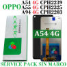 OPPO A54 4G CPH2239 / A55 4G CPH2325 / A94 4G CPH2203 - PANTALLA SERVICE PACK SIN MARCO