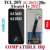 TCL 20Y 4G 2021 6156D / TCL 20e 6125 / Alcatel 1s 2021 6025 / 6128H - PANTALLA COMPATIBLE HQ SIN MARCO
