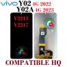 Vivo Y02 4G 2022 V2213 / Y02A 4G 2023 V2217 - PANTALLA COMPATIBLE HQ SIN MARCO