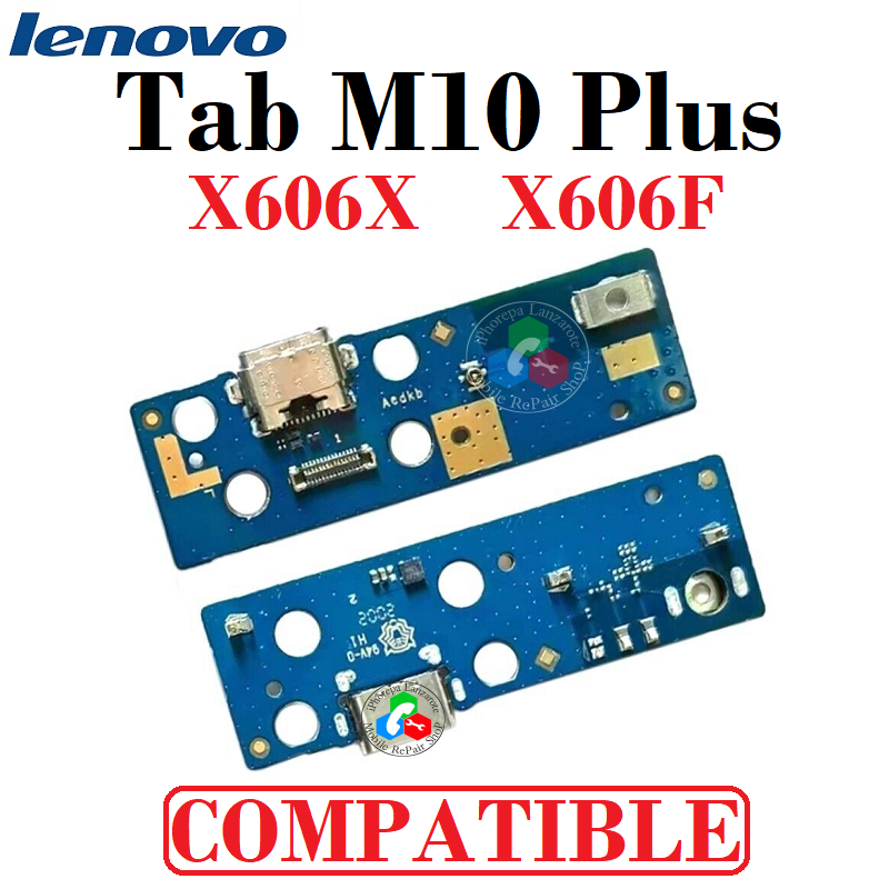 Lenovo Tab M10 Plus X606X / X606F - PLACA DE CARGA COMPATIBLE