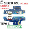 Motorola Moto G30 4G 2021 XT2129-1 / XT2129-2 - PLACA DE CARGA TIPO C ORIGINAL