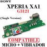 Sony Xperia XA1 G3121 - PLACA DE CARGA ( SINGLE VERSION ) + MICRO + VIBRADOR - COMPATIBLE