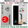 MOTOROLA MOTO G51 5G / G60 / G60s 4G 2021 / G40 FUSION - PANTALLA SERVICE PACK SIN MARCO