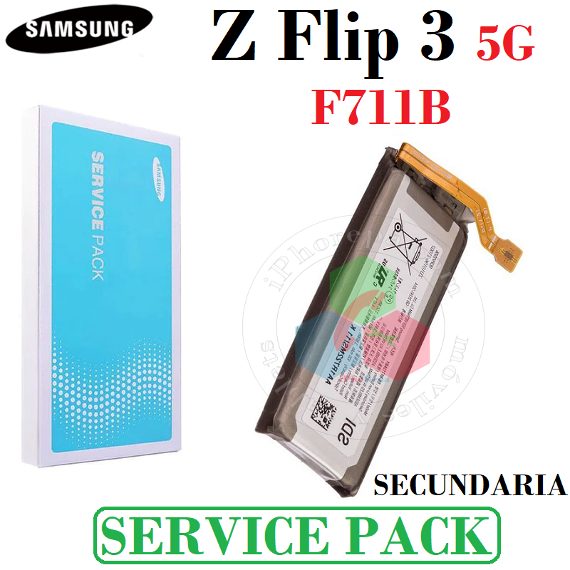 SAMSUNG Z Flip3 5G 2021 F711B F711 - BATERIA ORIGINAL SERVICE PACK - SECUNDARIO