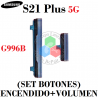 SAMSUNG S21 Plus 5G 2021 G996B - SET BOTON PULSADOR ENCENDIDO + VOLUMEN