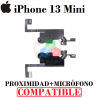 iPhone 13 Mini - FLEX SENSOR DE PROXIMIDAD + MICRÓFONO COMPATIBLE