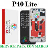 Huawei P40 Lite (JNY-L01A / JNY-L02A / JNY-L21A / JNY-L22A / JNY-L21B / JNY-L22B / JNY-LX1) - PANTALLA SERVICE PACK CON MARCO PL
