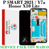 HUAWEI P SMART 2021 / Honor X10 Lite / Y7a - PANTALLA SERVICE PACK CON MARCO