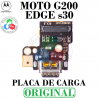MOTOROLA MOTO G200 5G / EDGE s30 - PLACA DE CARGA + MICRÓFONO - ORIGINAL