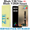 ZTE Blade V30 Vita 4G 2021 8030 / ZTE Blade V20 Smart V2020 8010 - PANTALLA SERVICE PACK SIN MARCO