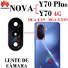 Huawei Nova Y70 4G 2022 MGA-LX9 / MGA-LX9N / Nova Y70 Plus - cristal lente de camara trasera