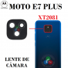 MOTOROLA MOTO E7 PLUS + XT2081 - CRISTAL LENTE  DE CÁMARA TRASERA