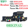 Oppo Realme C25 (RMX3191) / Realme C25s (RMX3195) / Narzo 30a (RMX3171) / Narzo 50a ( RMX3430 ) - PLACA DE CARGA - ORIGINAL