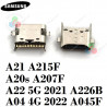 Samsung  A14 5G A146P / A21 A215F / A20s A207F / A22 5G A226B / A04 4G A045F A05S - PUERTO DE CARGA TIPO C