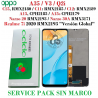 OPPO A15 / A15S / A16K / A35 / NARZO 20 / 30A / REALME C11 4G / C12 / C15 / 7I / V3 / Q2I - PANTALLA service pack SIN MARCO