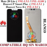 HUAWEI MATE 20 LITE (SNE-LX1 / SNE-AL00) / P SMART PLUS (INE-LX1) / NOVA 3I (INE-LX2) - PANTALLA COMPATIBLE HQ BLANCO SIN MARCO