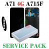 AMSUNG A71 4G 2020 A715F a715 - PANTALLA service pack CON MARCO