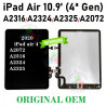IPAD AIR 4 2020 10.9 4TH GEN - PANTALLA ORIGINAL REPARADA REFURBISHED
