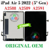 iPad Air 5 2022 10.9" (5ª Gen) A2588 / A2589 / A2591 - PANTALLA ORIGINAL REPARADA REFURBISHED