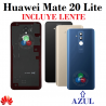 Huawei Mate 20 Lite ( SNE-LX1 / SNE-AL00 ) - TAPA TRASERA AZUL + LENTE CAMARAS