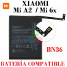 Xiaomi Mi A2 2018 M1804D2SG M1804D2SI / Mi 6x 2018 - BN36 - BATERÍA COMPATIBLE
