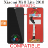 Xiaomi Mi 8 Lite 2018 M1808D2TG / Mi8 Lite - PANTALLA COMPATIBLE SIN MARCO