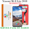 Xiaomi Mi 8 Lite 2018 M1808D2TG / Mi8 Lite - PANTALLA SERVICE PACK SIN MARCO