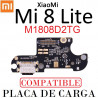 Xiaomi Mi 8 Lite 2018 M1808D2TG / Mi8 Lite - Placa de carga COMPATIBLE