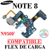 SAMSUNG NOTE 8 N950 N950F - FLEX CONECTOR DE CARGA COMPATIBLE