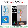 VIVO Y31 / Y31s / Y51 4G / Y52 5G / Y52s / Y53s / Y72 5g / iQOO U3x / U3 / Z3 - PANTALLA SERVICE PACK SIN MARCO