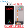 Vivo Y35 4G 2022 V2205 - PANTALLA COMPATIBLE SIN MARCO