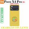 Xiaomi Poco X4 Pro 5G 2022 2201116PG - TAPA TRASERA + LENTE CALIDAD ORIGINAL AMARILLO