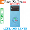 Xiaomi Poco X4 Pro 5G 2022 2201116PG - TAPA TRASERA + LENTE CALIDAD ORIGINAL AZUL