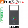 Xiaomi Poco X4 Pro 5G 2022 2201116PG - TAPA TRASERA CALIDAD ORIGINAL NEGRO