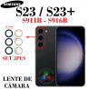 Samsung S23 5G 2023 S911B / S23 Plus 5G 2023 S916B ( SET 3PCS ) - CRISTAL LENTE DE CAMARA