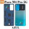 Xiaomi Poco M4 Pro 5G 2021 21091116AG MZB0BGVIN - tapa trasera ORIGINAL AZUL