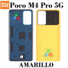 Xiaomi Poco M4 Pro 5G 2021 21091116AG MZB0BGVIN - tapa trasera ORIGINAL AMARILLO