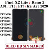 OPPO A91 / F15 / F17 / FIND X2 LITE / K7 / A73 2020 / RENO 3 - PANTALLA OLED hq SIN MARCO