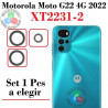 Motorola Moto G22 4G 2022 XT2231-2 - CRISTAL LENTE  DE CÁMARA TRASERA 1pcs a elegir