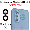 Motorola Moto G31 4G 2021 XT2173-3 - CRISTAL LENTE  DE CÁMARA TRASERA set 2pcs