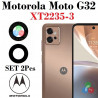 Motorola Moto G32 XT2235-3 - CRISTAL LENTE  DE CÁMARA TRASERA set 2pcs